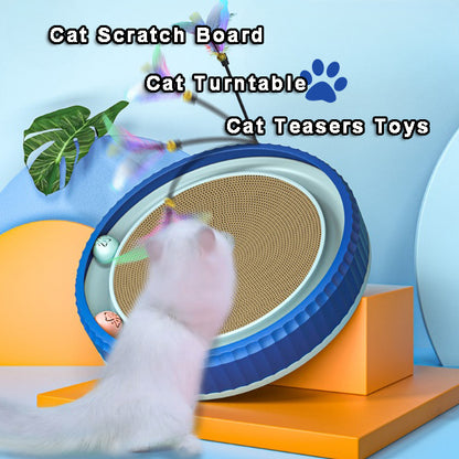 Anti-Scratch Round Cat Claw Scratching Board