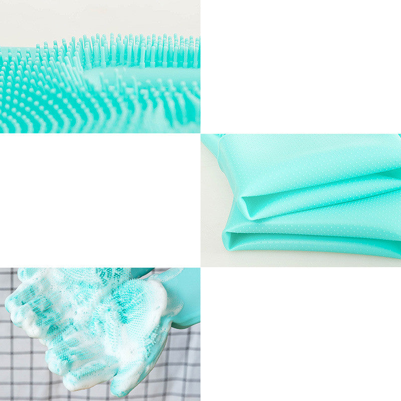 Silicone Bath Dog Massage Glove