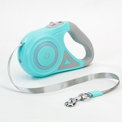 Interactive Retractable Dog Leash and Collar with Light – Bubbitas