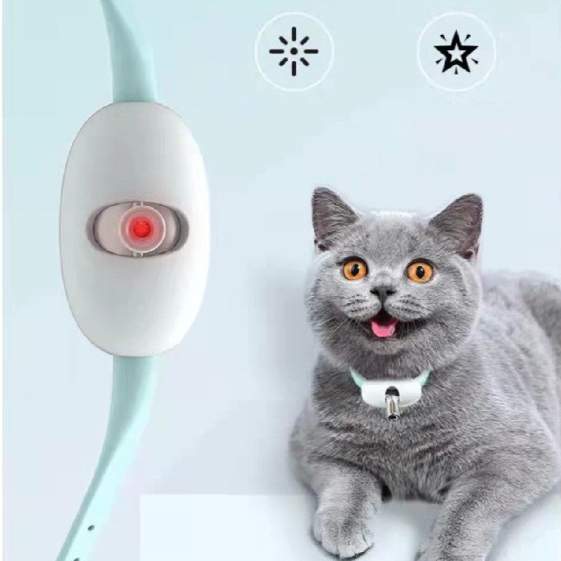 Pet Cat Laser Teasing Smart Collar – Bubbitas