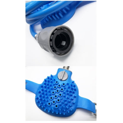 Outdoor Silicone Pet Bathing Shower Brush