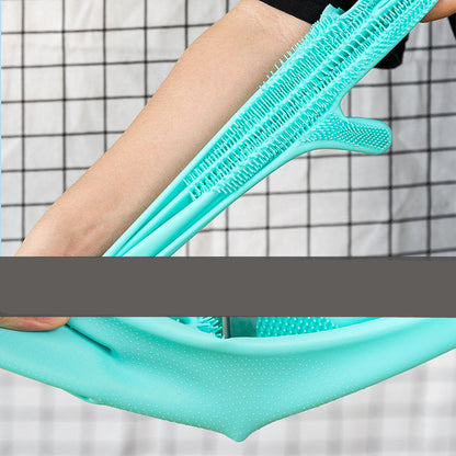 Silicone Bath Dog Massage Glove