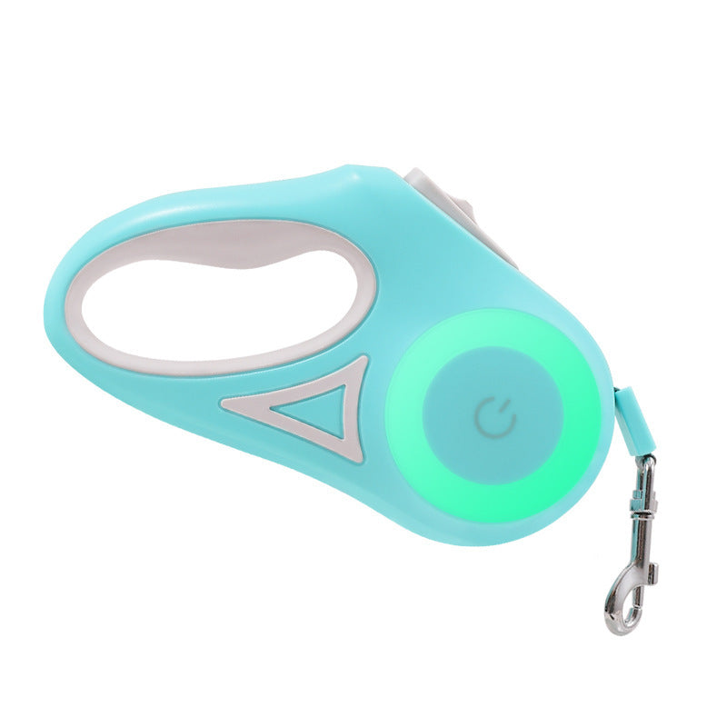 Interactive Retractable Dog Leash and Collar with Light – Bubbitas