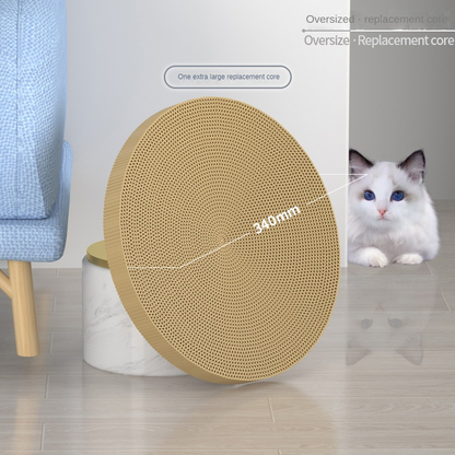 Anti-Scratch Round Cat Claw Scratching Board
