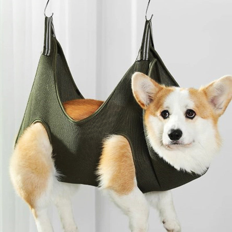Pet Grooming Hammock Harness For Trimming