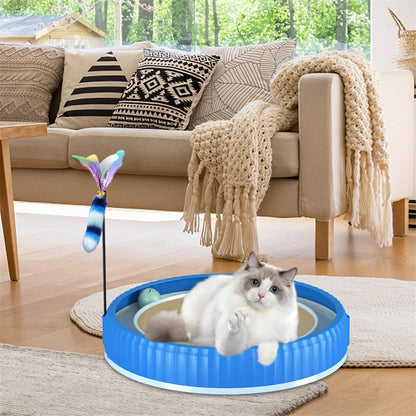 Anti-Scratch Round Cat Claw Scratching Board