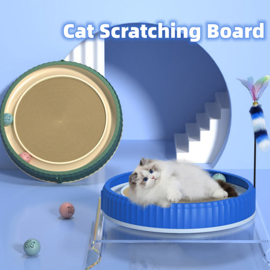 Anti-Scratch Round Cat Claw Scratching Board