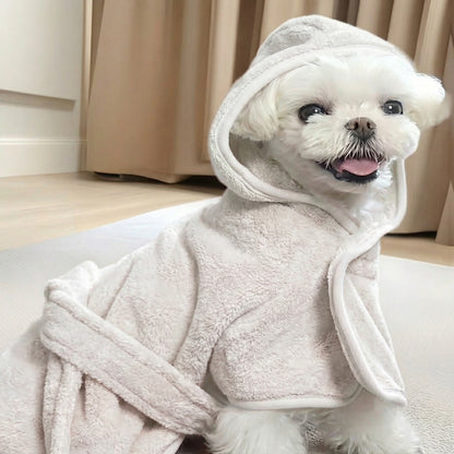 Wearable Dog Bathrobe & Drying Towel