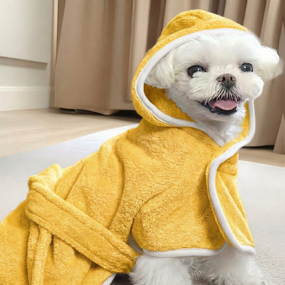 Wearable Dog Bathrobe & Drying Towel